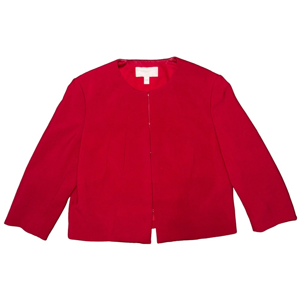 Hugo Boss Jenisa Cropped Blazer Jacket Minimalist Office Preppy Quiet Luxury